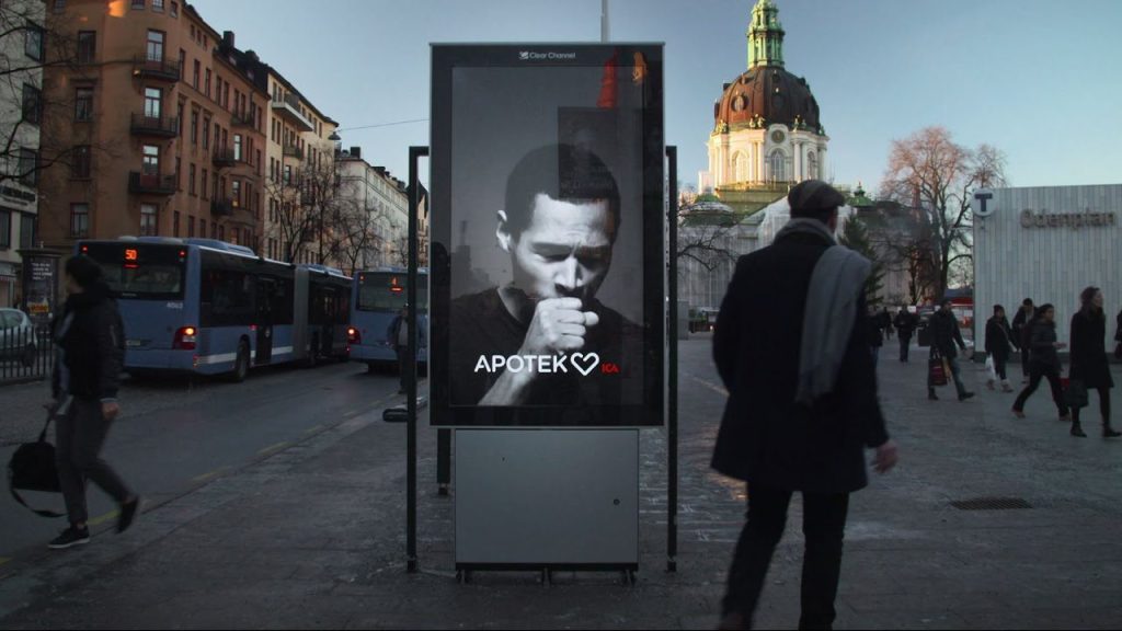 Bilbord koji kašlje