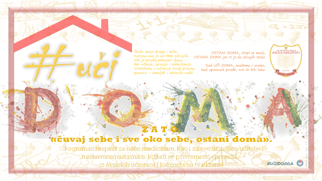 Poster Uci doma