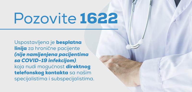 KCCG, hronični bolesnici