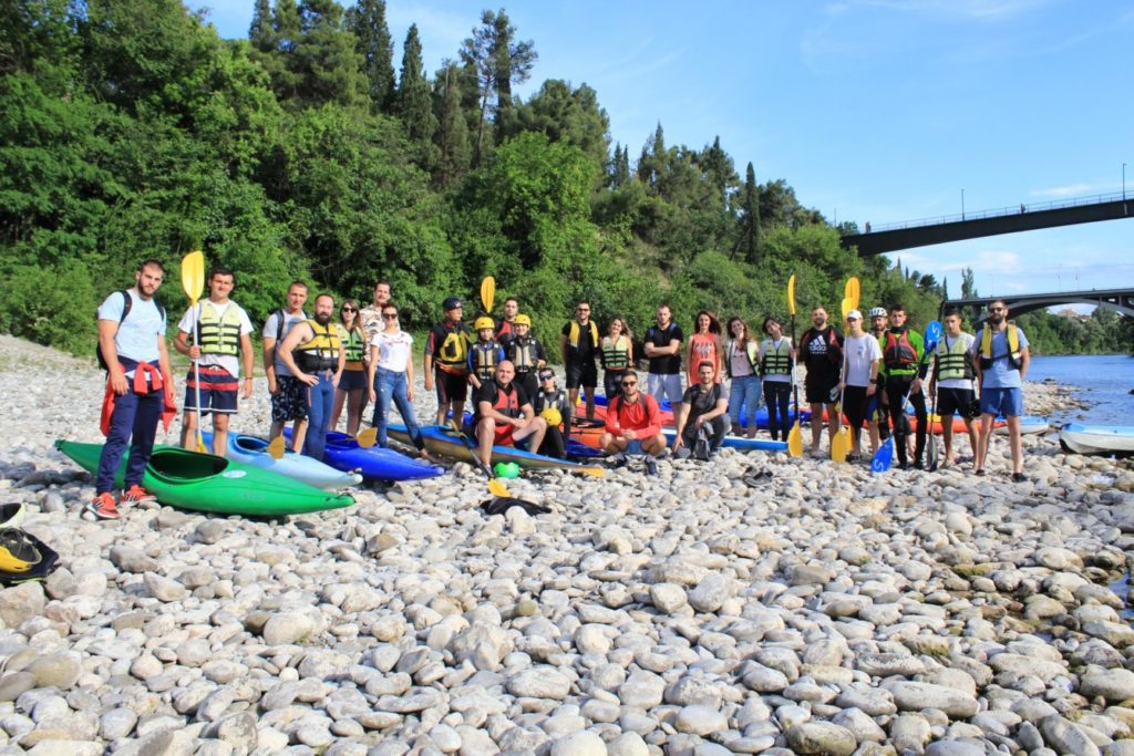 Kajak , Morača