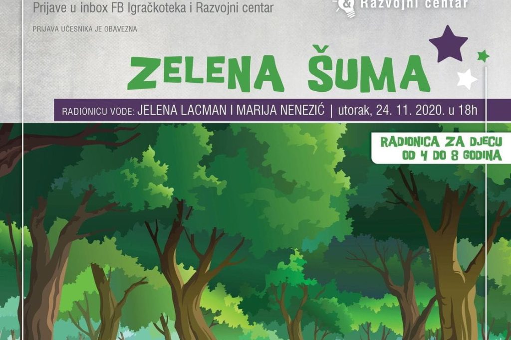onlajn radionica, Zelena suma