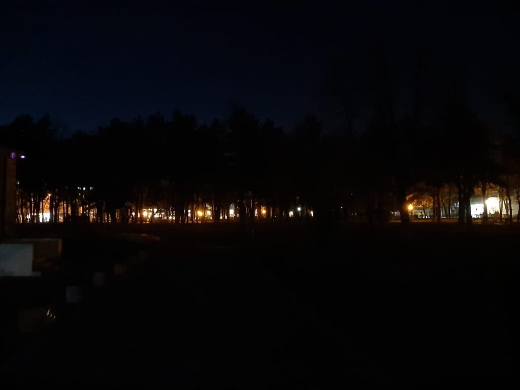 rasvjeta u parku