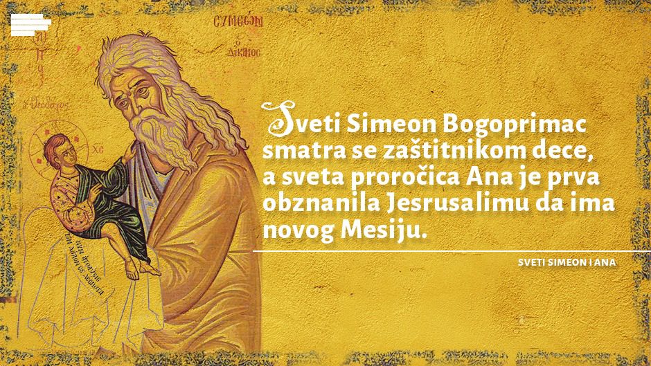 Sveti Simeon i Ana, svetac, crkva