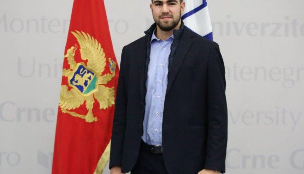 Danilo Planinić , Student Elektrotehničkog fakulteta UCG-a,