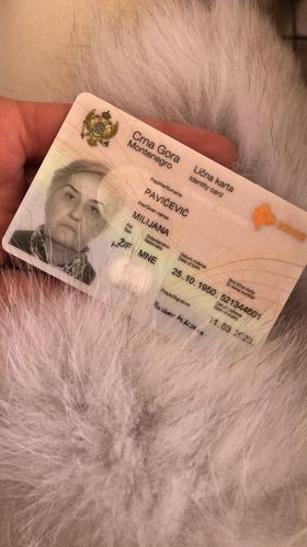 Pronađena lična karta