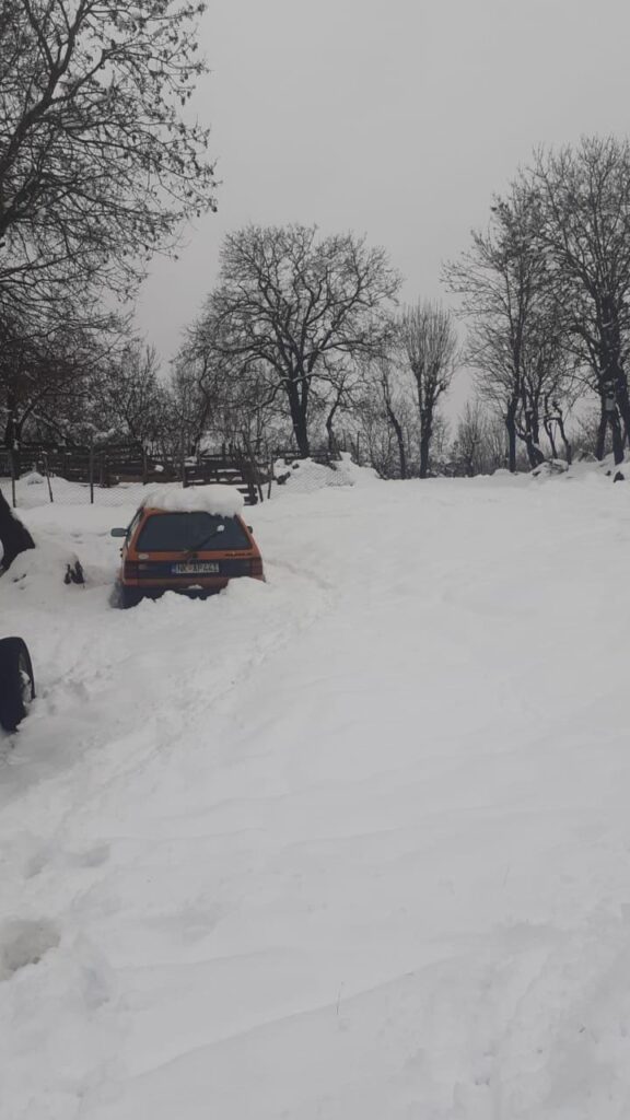 snijeg Gornji Banjani