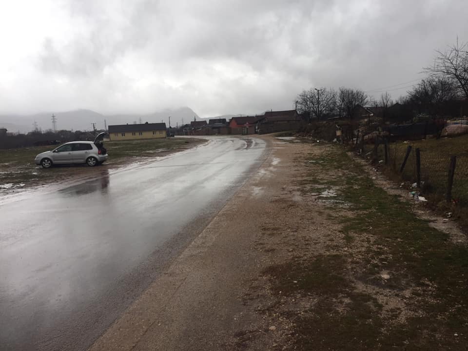 buvljak kod zeljezare, kiša