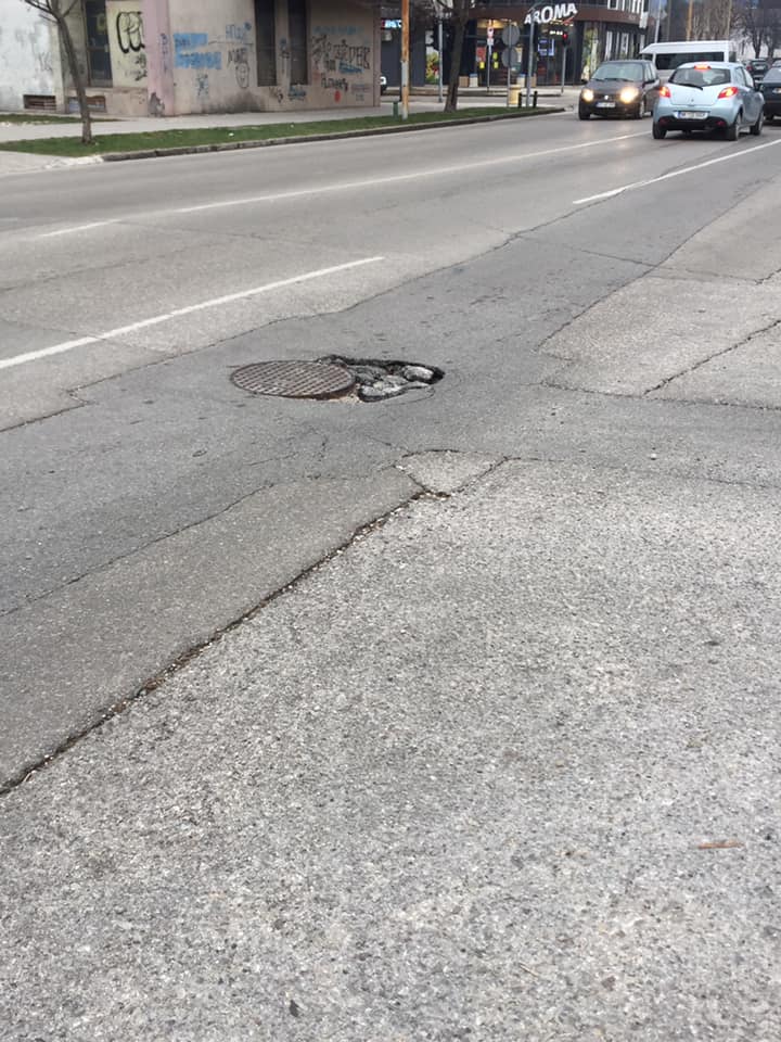 U Nikšiću najveći problem predstavljaju rupe na ulicama