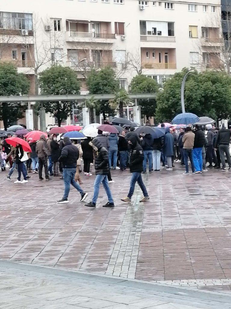 mjere, podgorica, protest