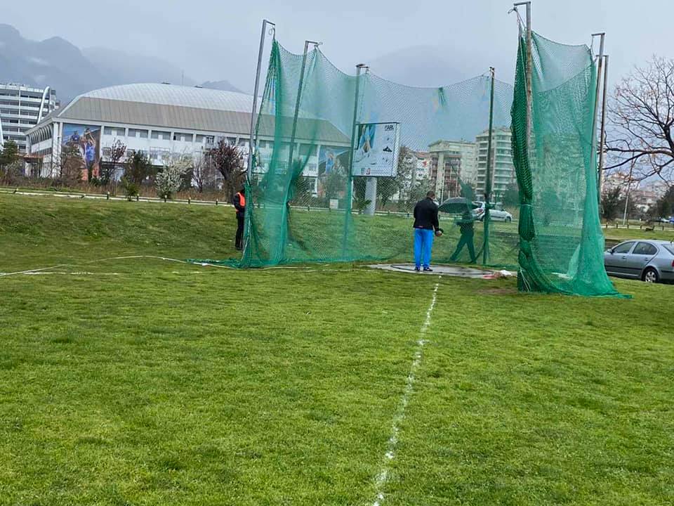 atletski kup, bar, bacački kup