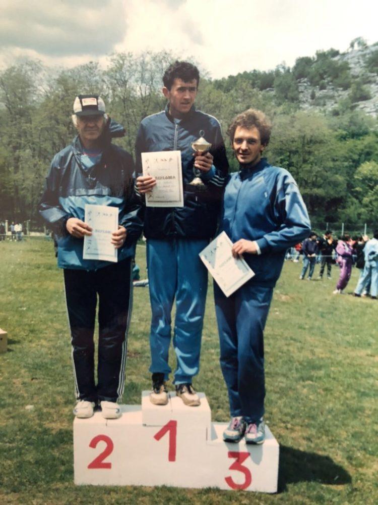 Jovan DRagović, atletičar, veteran