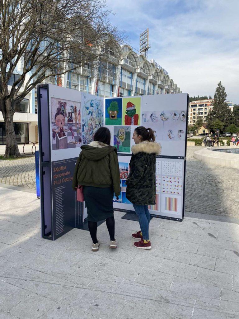 Argentinski trg, Stvaralaštvo studenata FLU,