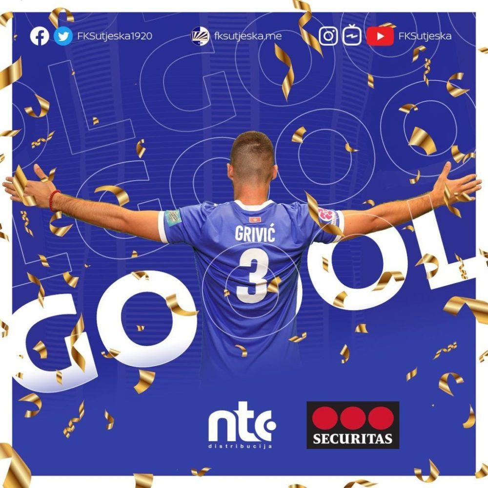 Sutjeska ubjedljivo protiv Titograda