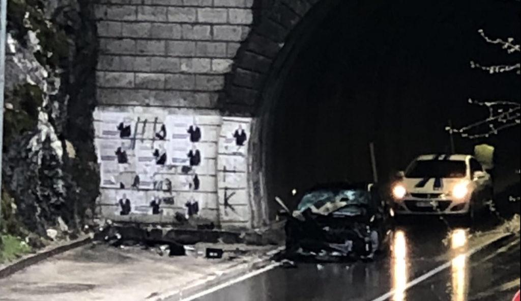 Saobraćajna nezgoda u tunelu Budoš