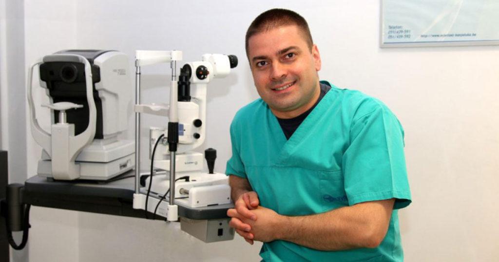 dr Bojan Kozomara, slabovidost, djeca