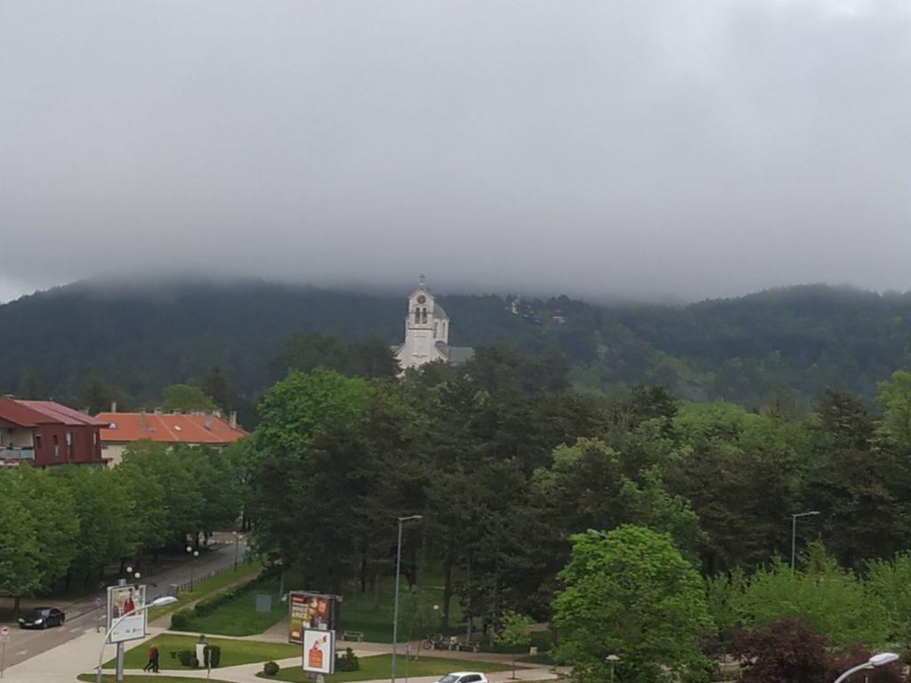 U Nikšiću kiša