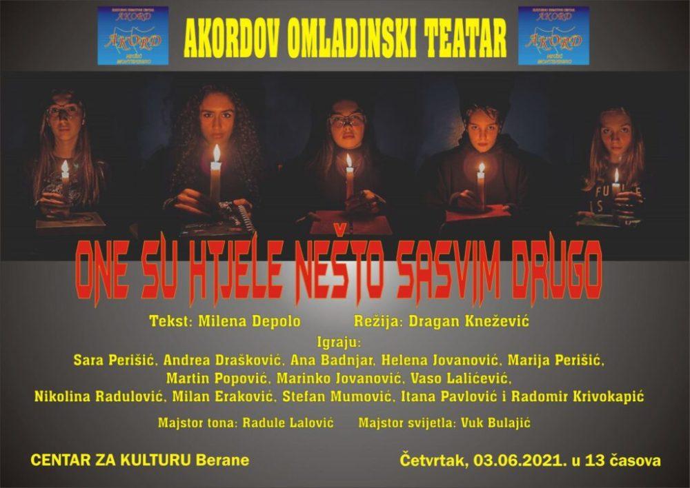 Akordd, Berane, Predstava