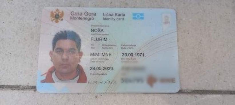 Pronađena lična karta