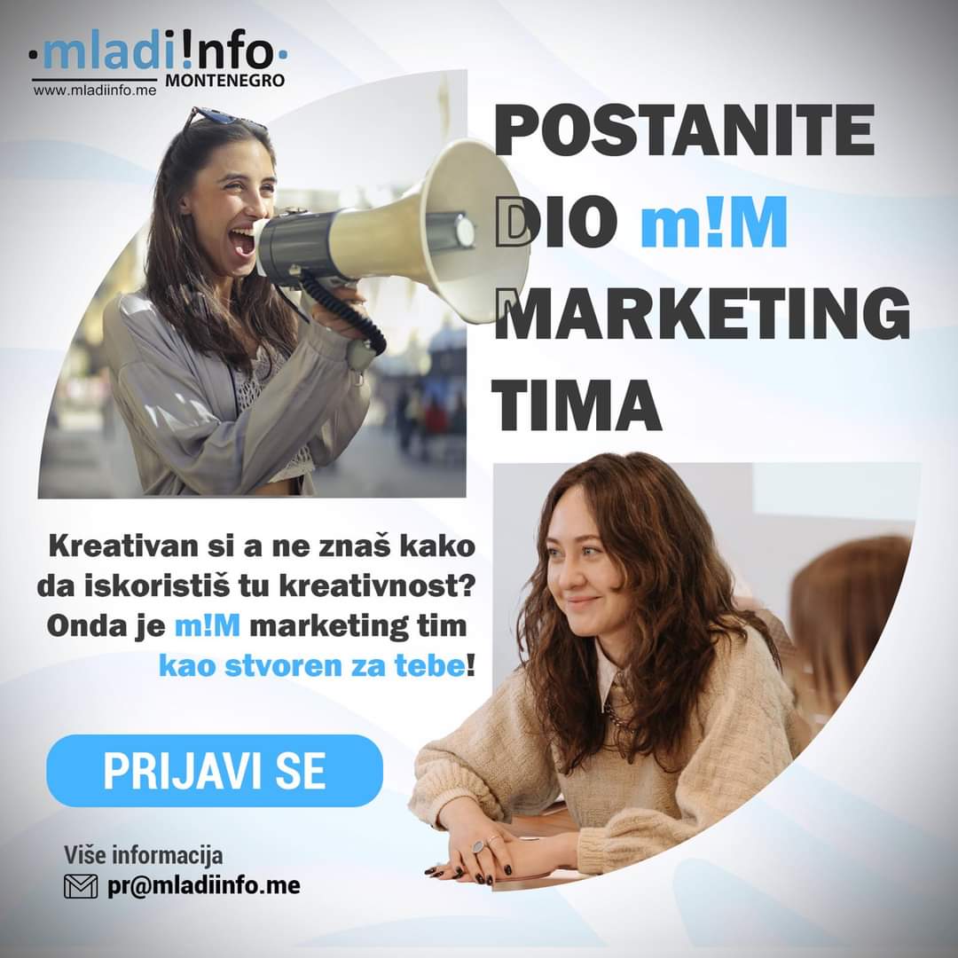 Postanite dio m!M marketing tima