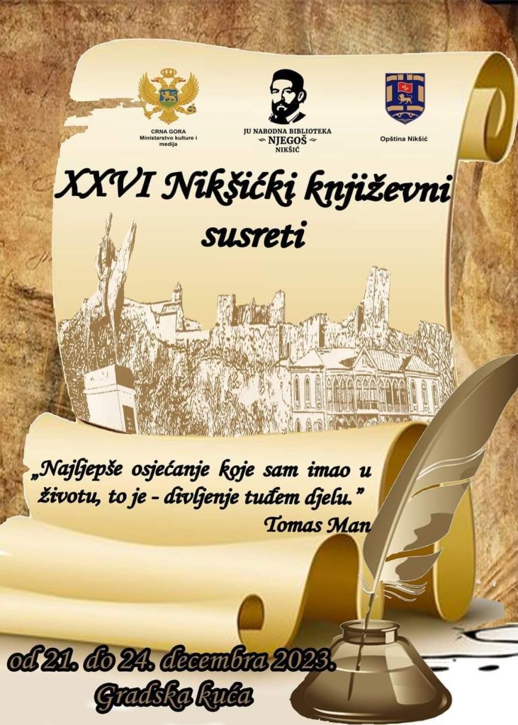26. Nikšićki književni susreti