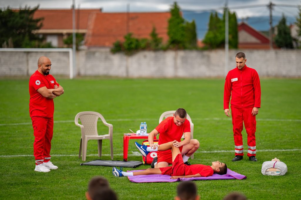 FK Čelik vježbe prve pomoći