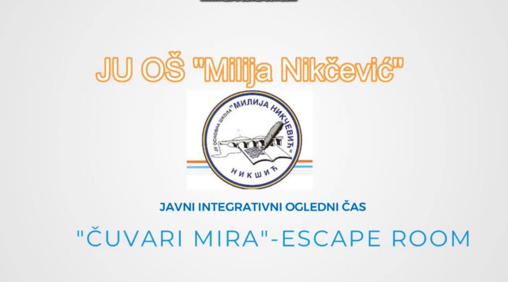 U OŠ “Milija Nikčević” održan ogledni čas