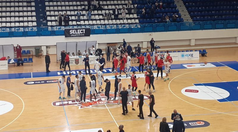 Sutjeska Elektroprivreda Lovćen rezultat 109 79 utakmica Nikšić košarka