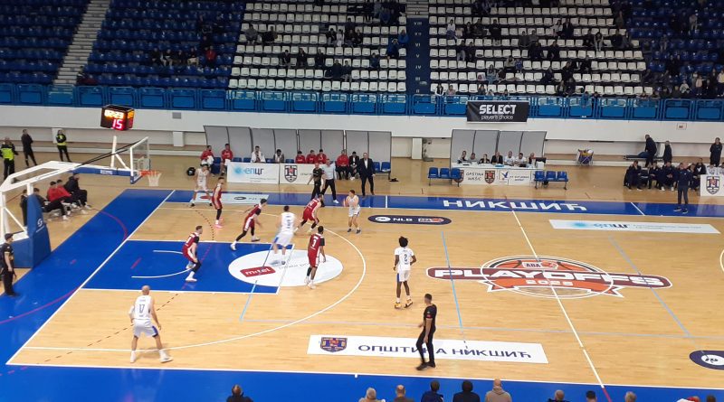 Sutjeska SC Derby rezultat, KK Sutjeska Nikšić, Prva crnogorska košarkaška liga, Sutjeska poraz, SC Derby pobjeda, košarka Nikšić, Balša Živanović poeni, mtel liga