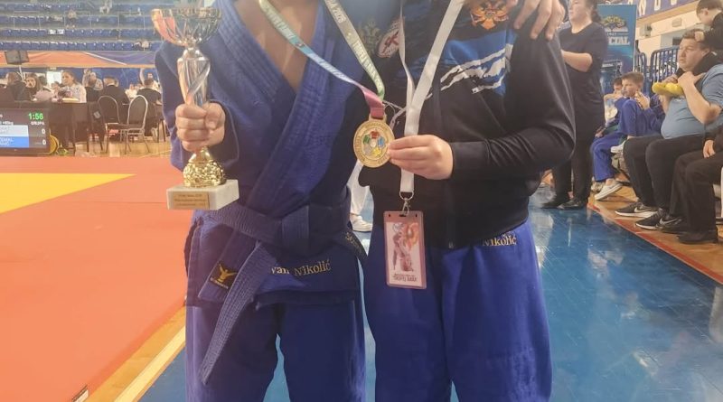 Stevan Nikolić džudo zlato Trofej Bara pobjednik turnira