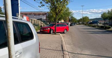 Čitaoci šalju, Nikšić, Okov Nikšić, bahato parkiranje, trotoar, nepropisno parkiranje, bulevar Nikšić