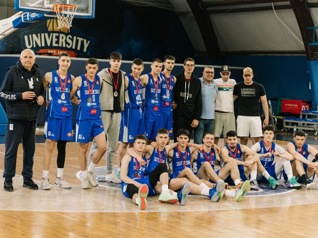 KK Sutjeska Nikšić U20 vicešampion Crne Gore