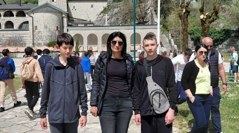 Učenici Pavle Kovačević Cetinje jedna priča obilazak prijestonice