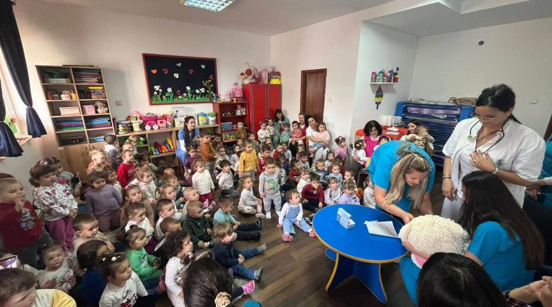 djeca igra doktor medo vrtic edukacija zdravlje medicinske sestre djeca ucenje kroz igru zdravlje