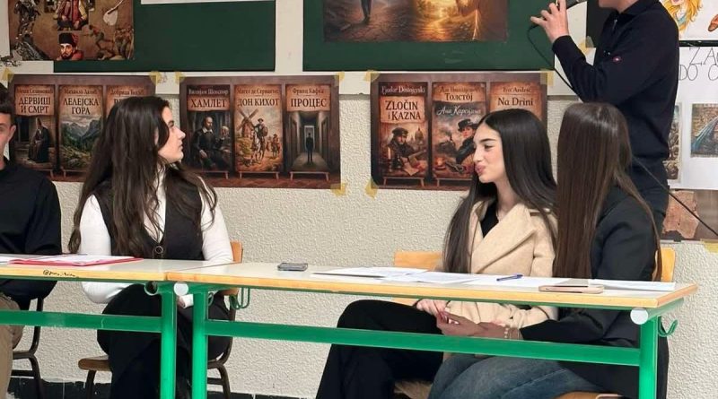 Gimnazija Stojan Cerović Svjetski dan knjige Darko Terić