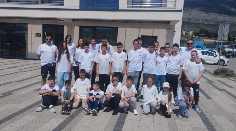plivački klub Butterfly medalje Trebinje miting Ana Čučković