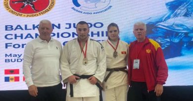 Džudo klub Trebjesa, Balkansko prvenstvo u džudou, Budva, Anamarija Milatović, Matija Janjušević, džudo Nikšić, reprezentacija Crne Gore, bronzana medalja