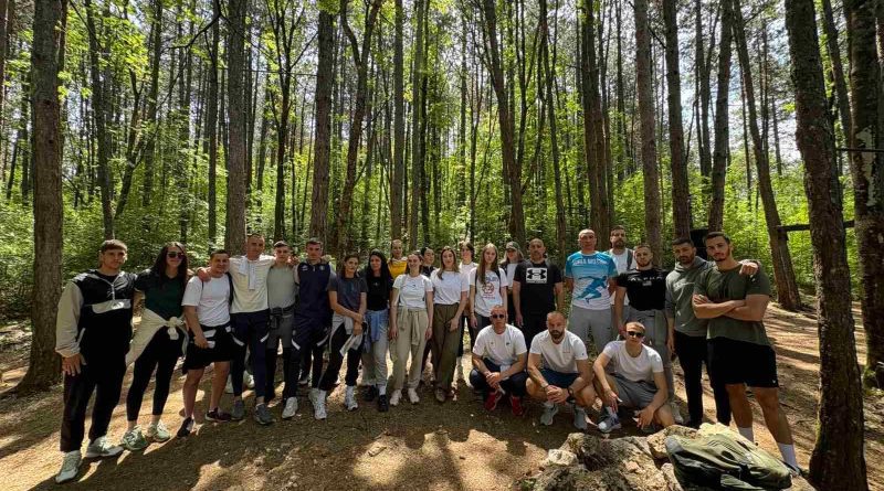 orijentiring, praktična nastava, Fakultet za sport Nikšić, fizička kultura, aktivnosti u prirodi, topografija, studenti sporta, Trebjesa