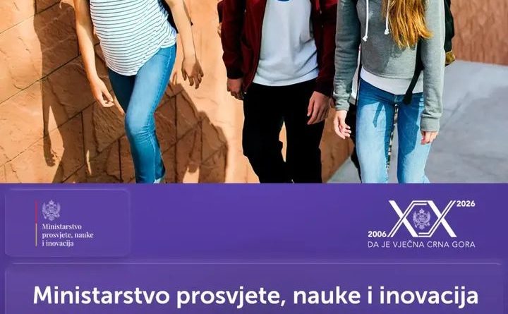 studentski krediti Crna Gora, stipendije studenti, isplata studentskih kredita, talentovani učenici, Ministarstvo prosvjete
