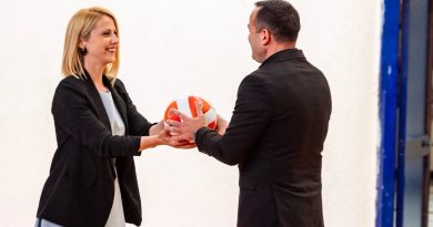 Teqball, Gimnazija Stojan Cerović, Teqball savez Crne Gore, školski sport, donacija, Nikšić