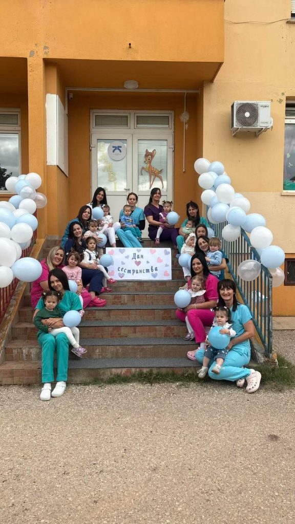 Međunarodni dan sestrinstva, VJ Bambi, medicinske sestre, Dan sestrinstva, Nikšić, zdravstveni radnici, vrtić Bambi