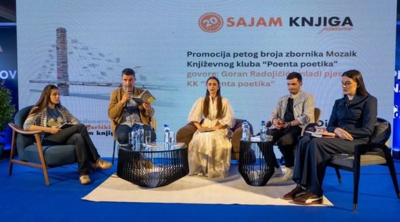 Mozaik, Poenta poetika, Sajam knjiga, književnost, mladi autori, promocija zbornika, kultura