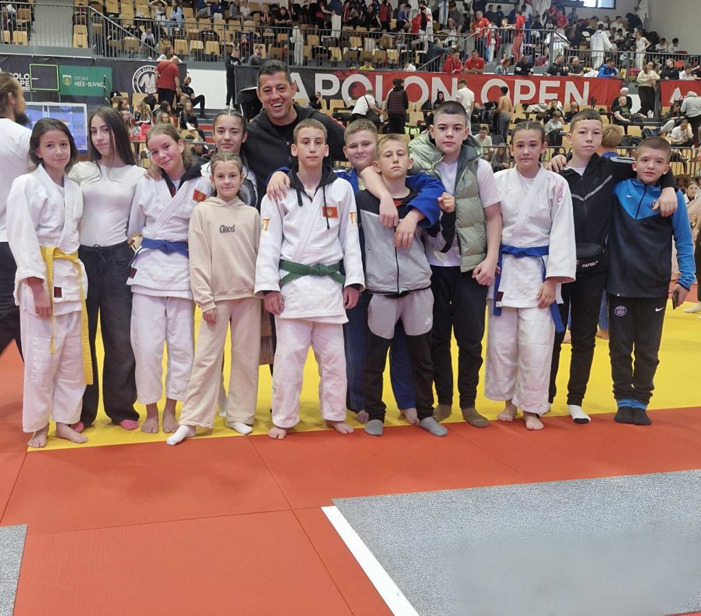 Džudo klub Ippon, Apolon Open, Maribor, džudo Crna Gora, Hana Šturanović, Srđan Mrvaljević, Marinko Đurđevac, međunarodni turnir džudo