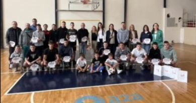 tekbol Nikšić, turnir srednjih škola, SEUŠ Nikšić, sport Nikšić, teqball, srednje škole Nikšić, Jovana Sarić, sportski turnir, fer igra, učenici Nikšić