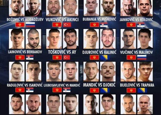 MFC 23, MMA Crna Gora, Bemax arena, Podgorica MMA, Alen Džankić, MMA klub Zabjelo, MMA reprezentacija Crne Gore, Montenegro Fighting Championship