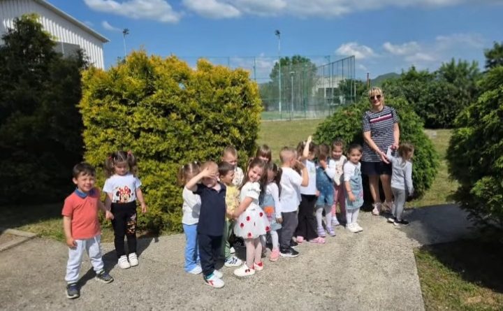 Djeca vrtića “Bajka” kroz igru i sport uče važnost zdravog života Djeca vrtića “Bajka” kroz igru i sport uče važnost zdravog života
