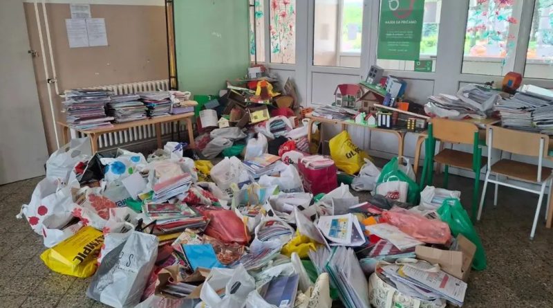 Akcija reciklaže nastavljena u OŠ "Olga Golović"