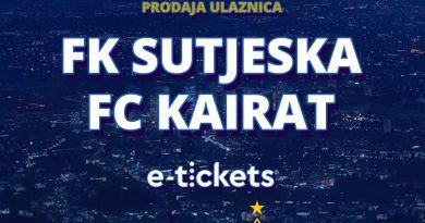 Ulaznice za utakmicu Sutjeska - Kairat u prodaji.