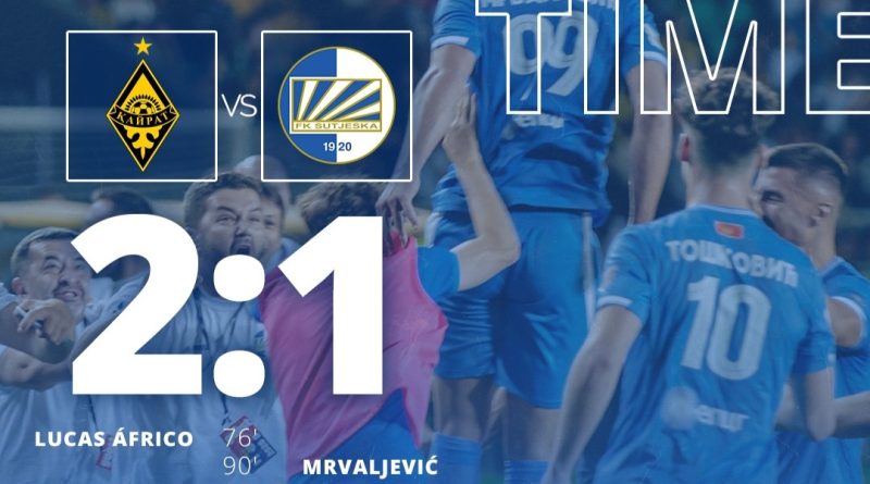 Rezultat utakmice Kairat protiv FK Sutjeska dva jedan Liga šampiona