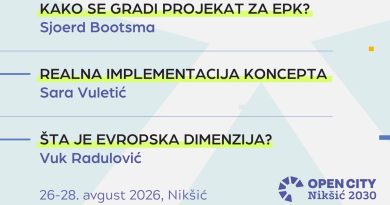Open College ljetnja skola za menadžere u kulturi IPC Tehnopolis Niksic
