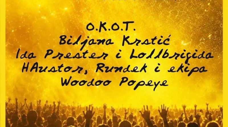 Treća noć Bedem festa donosi Rundeka, Idu Prester i Biljanu Krstić